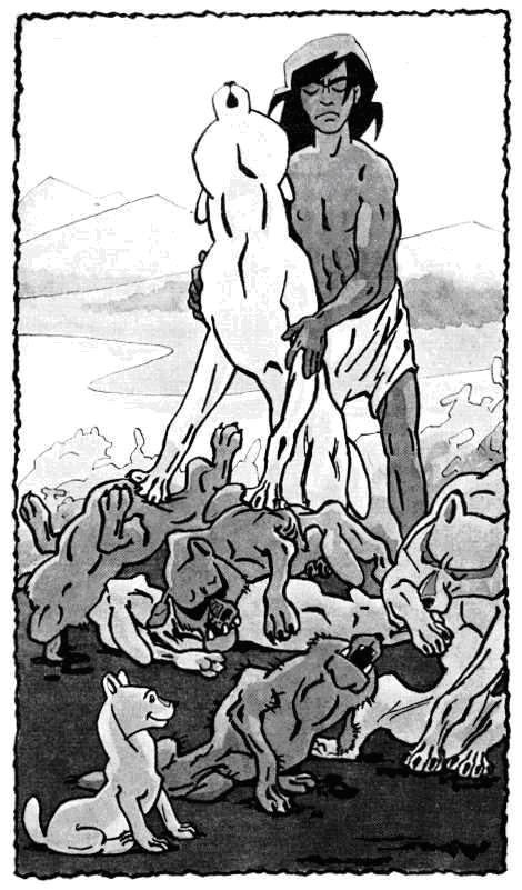 Сказки Киплинга Р. Д. - Маугли - Вторая книга джунглей 14 - Рыжие собаки 5