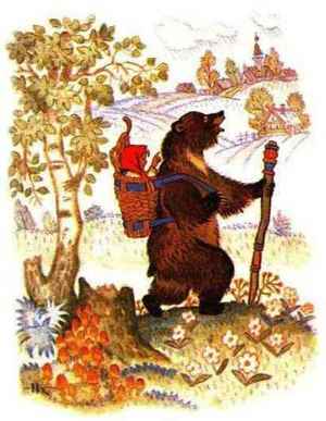 Сказка Маша и медведь - Маша и медведь сказка - Рисунок 6